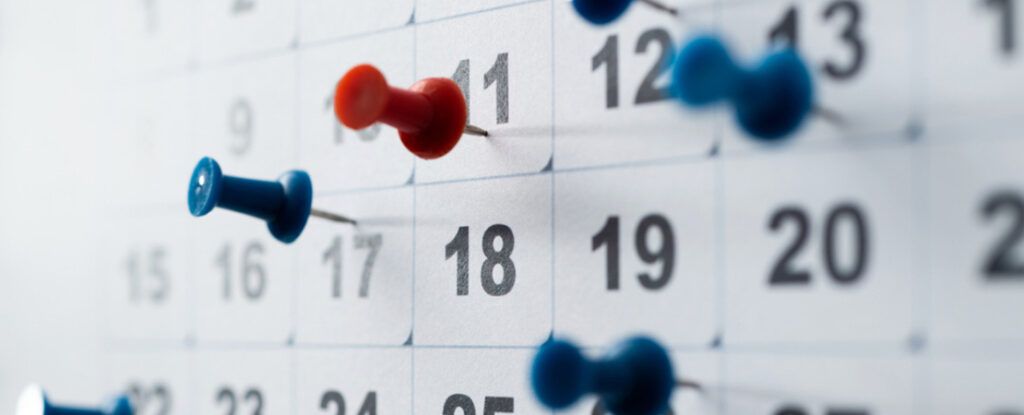 fechas universidad